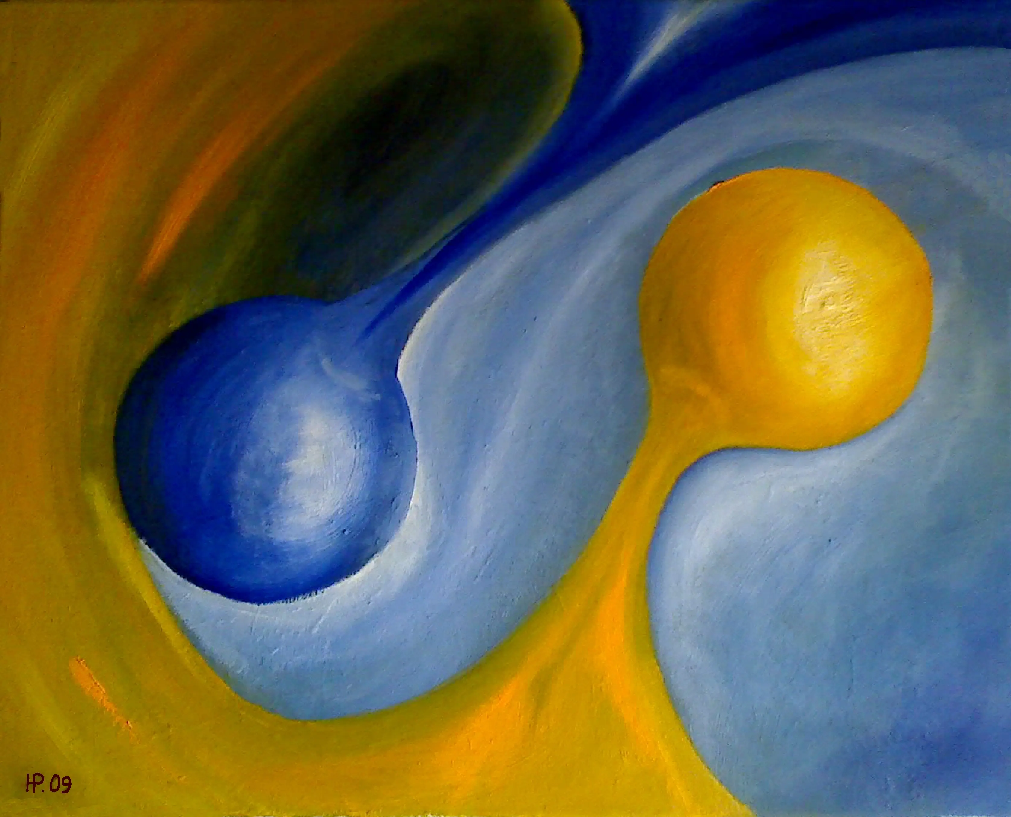 Ölgemälde – abstrakt