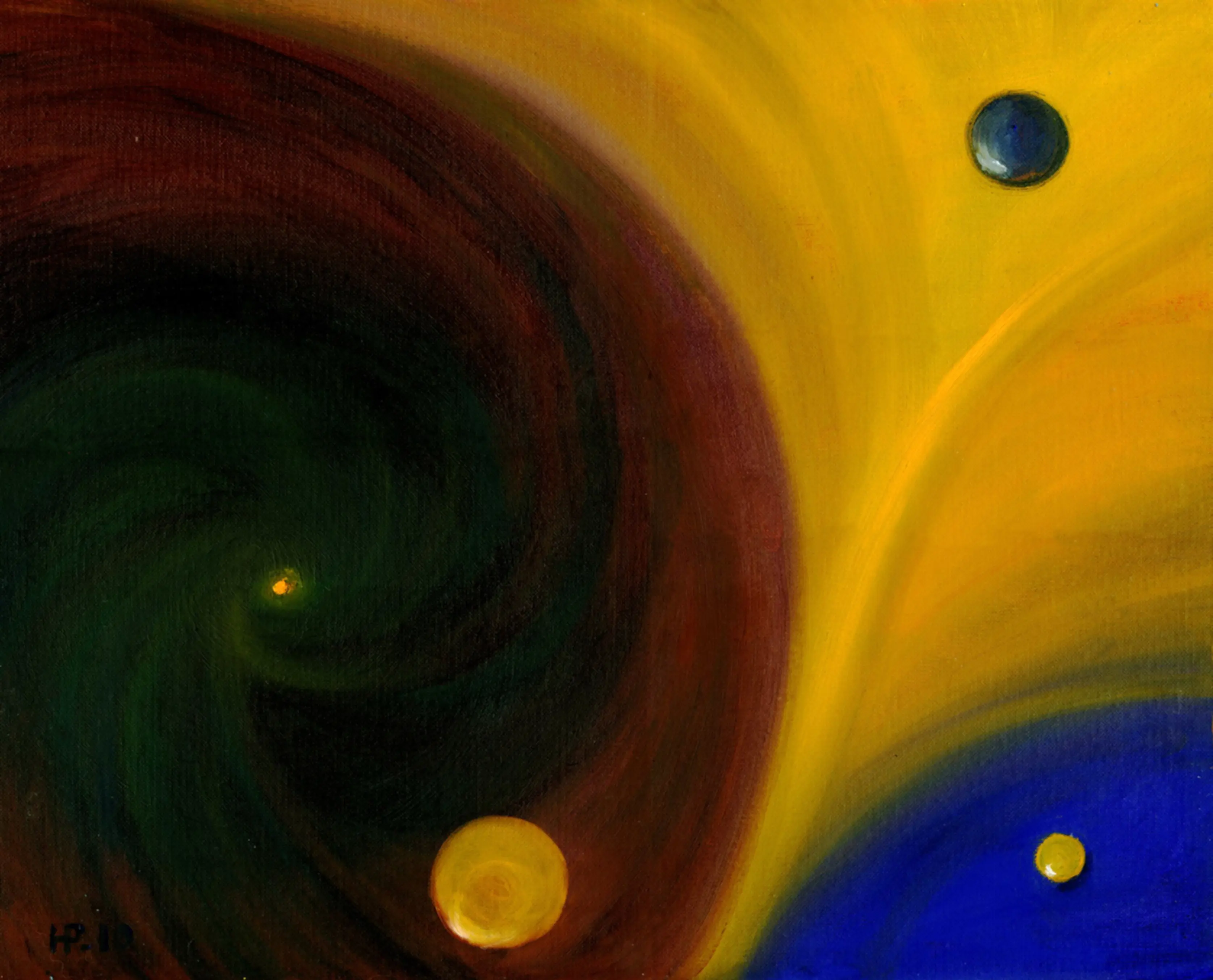 Ölgemälde – abstrakt