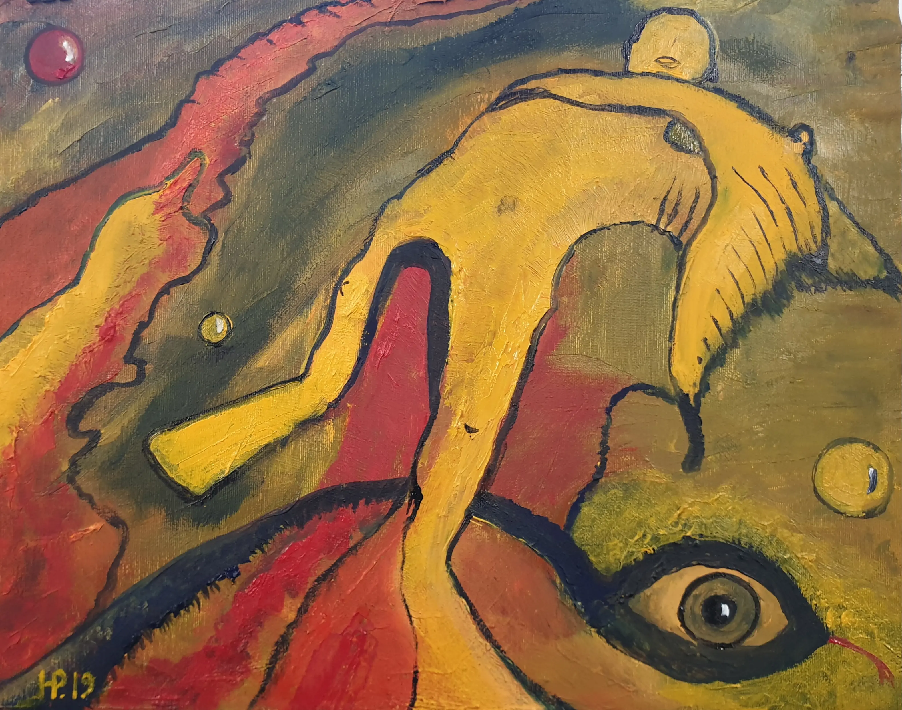 Ölgemälde – abstrakt