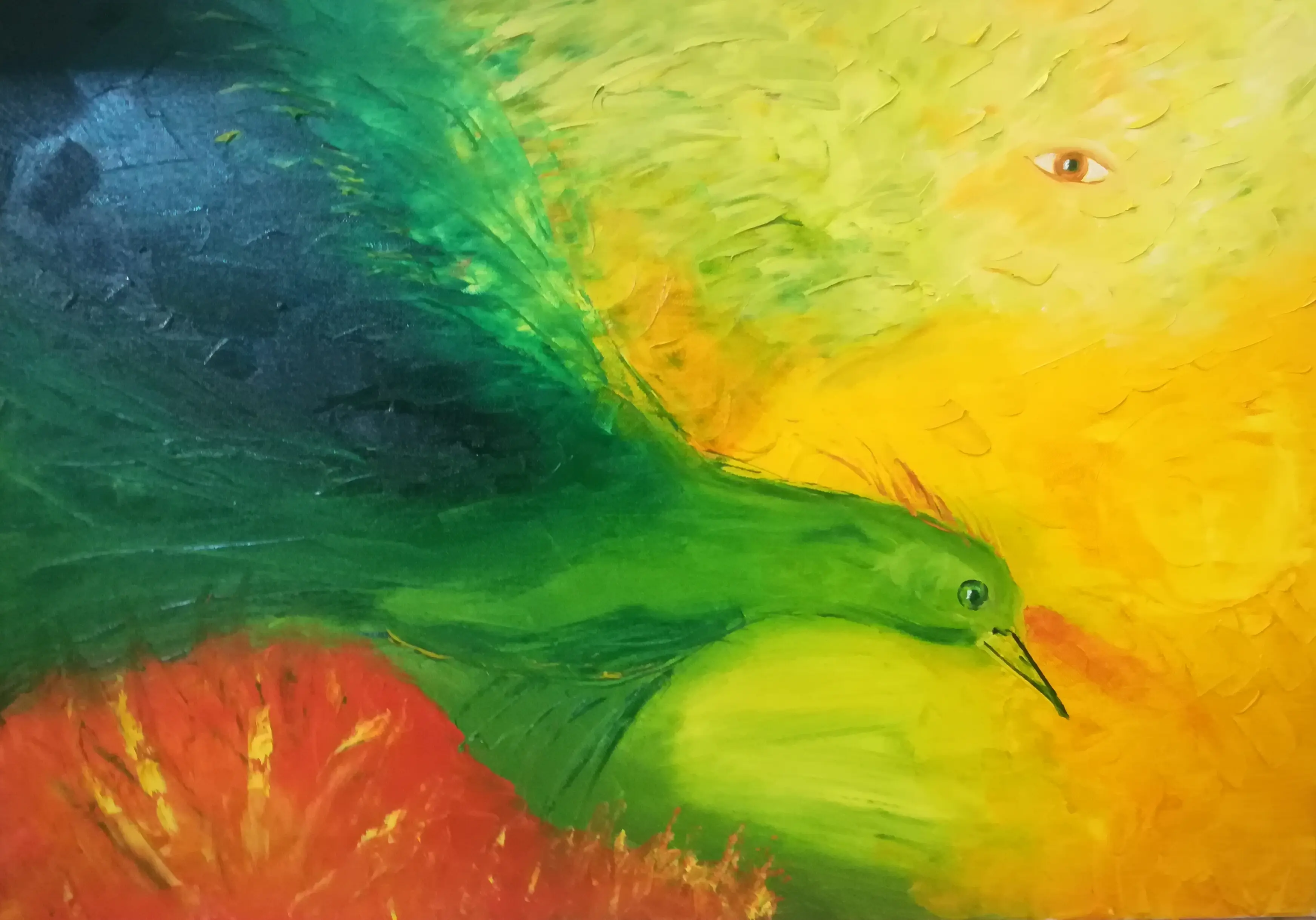 Ölgemälde – abstrakt