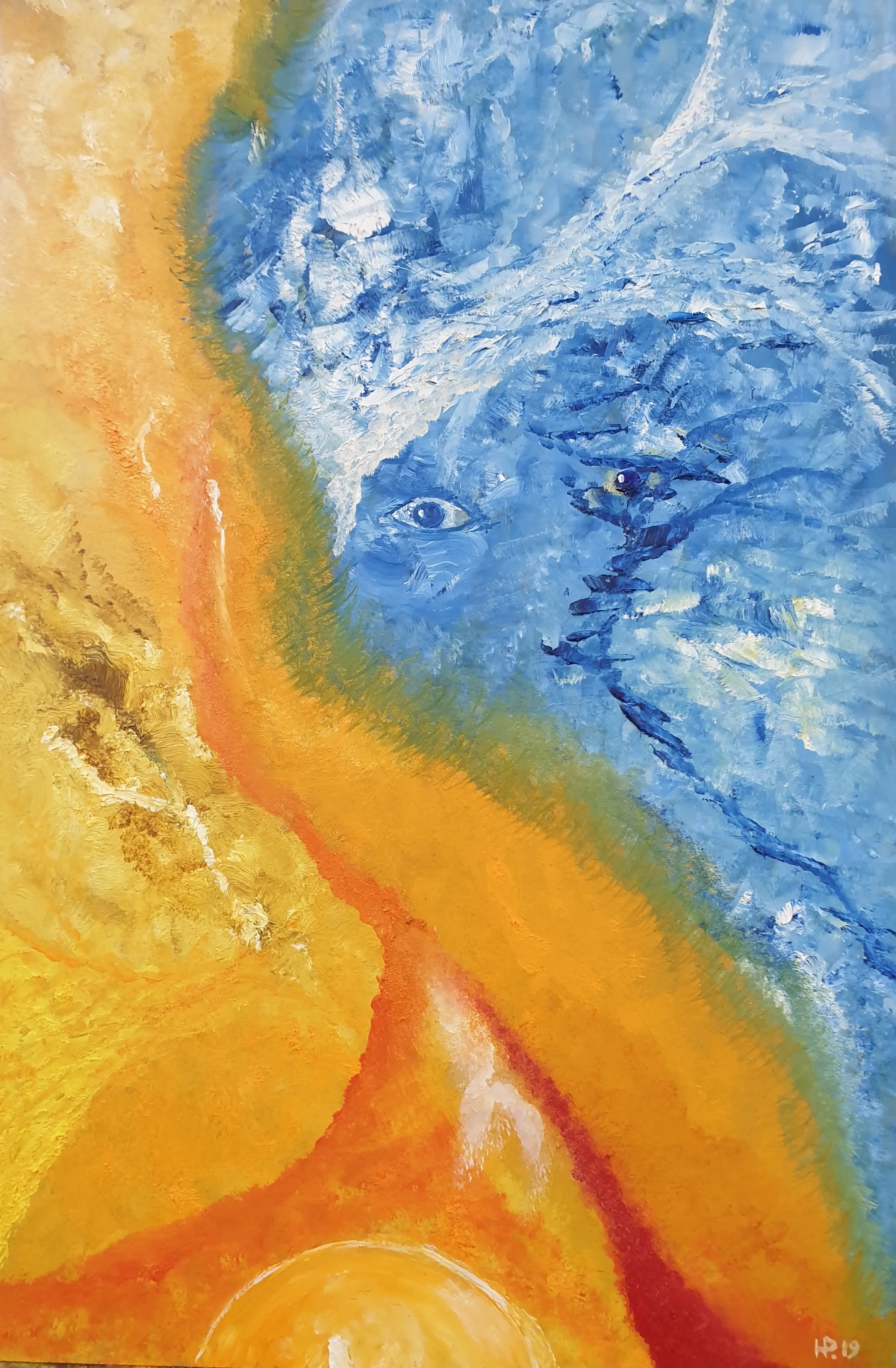 Ölgemälde – abstrakt