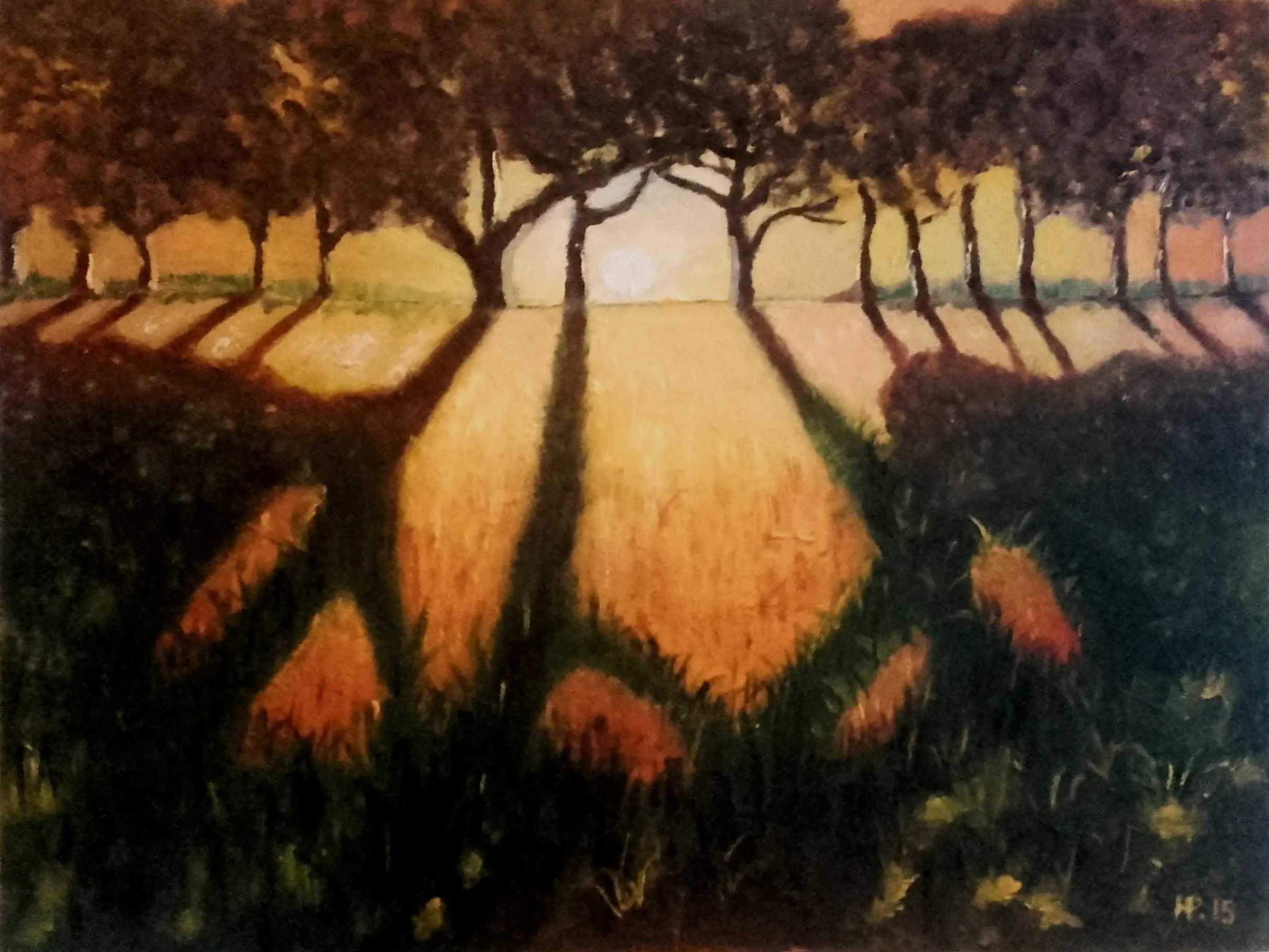 Ögemälde – Landschaften