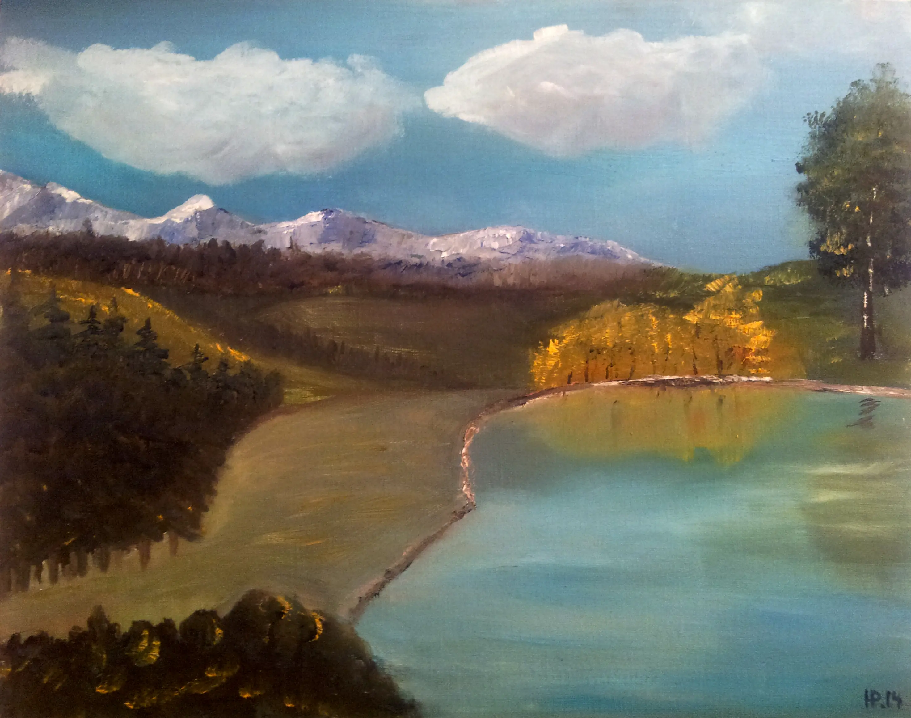 Ögemälde – Landschaften