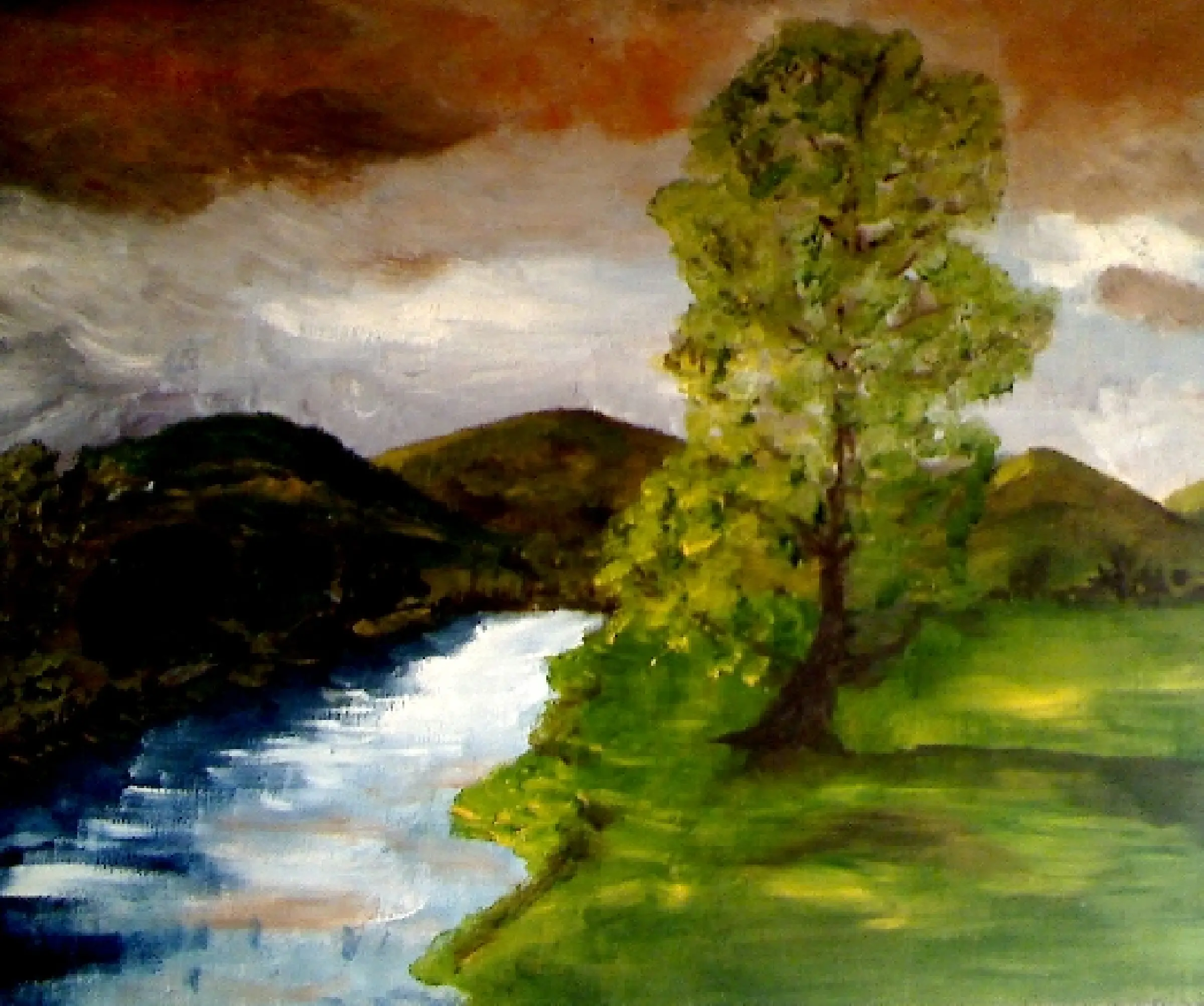 Ögemälde – Landschaften