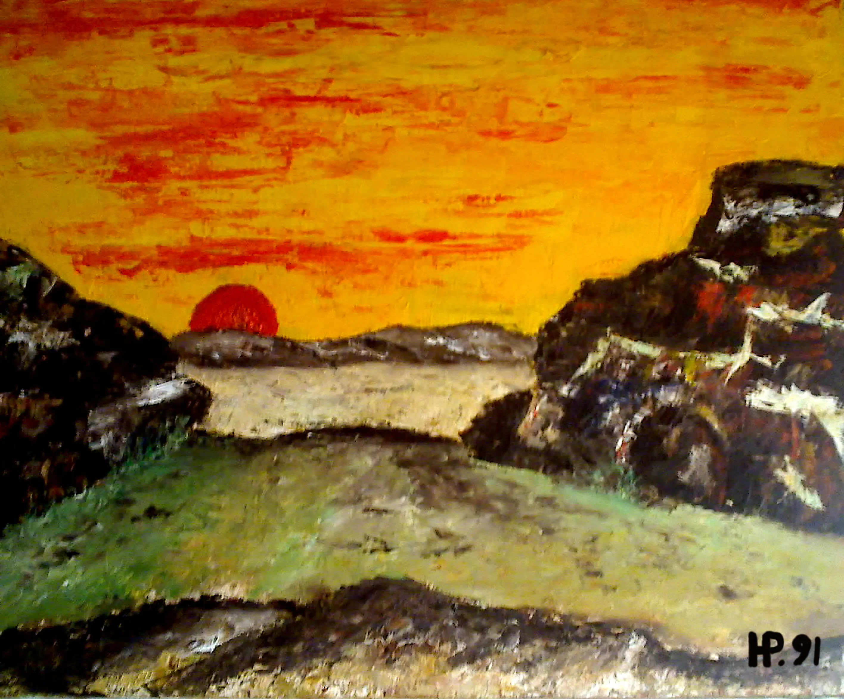 Ögemälde – Landschaften