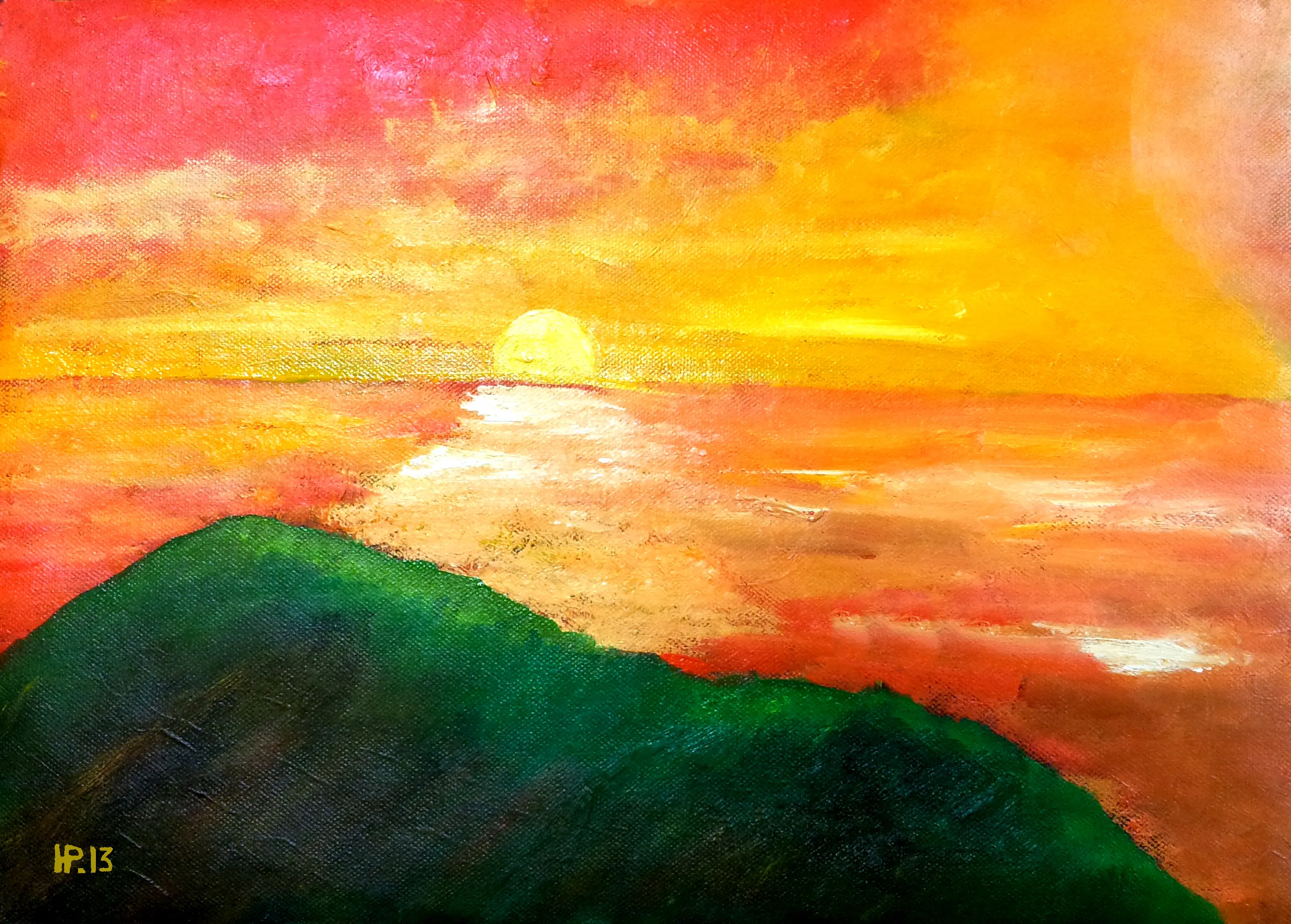 Ögemälde – Landschaften