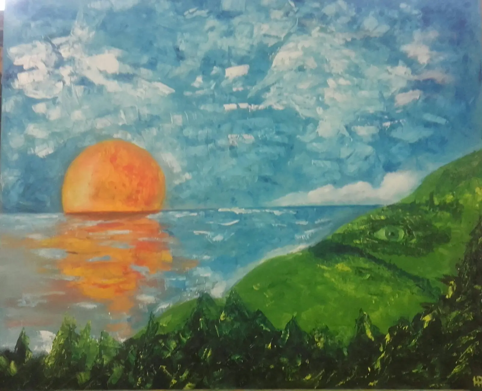 Ögemälde – Landschaften