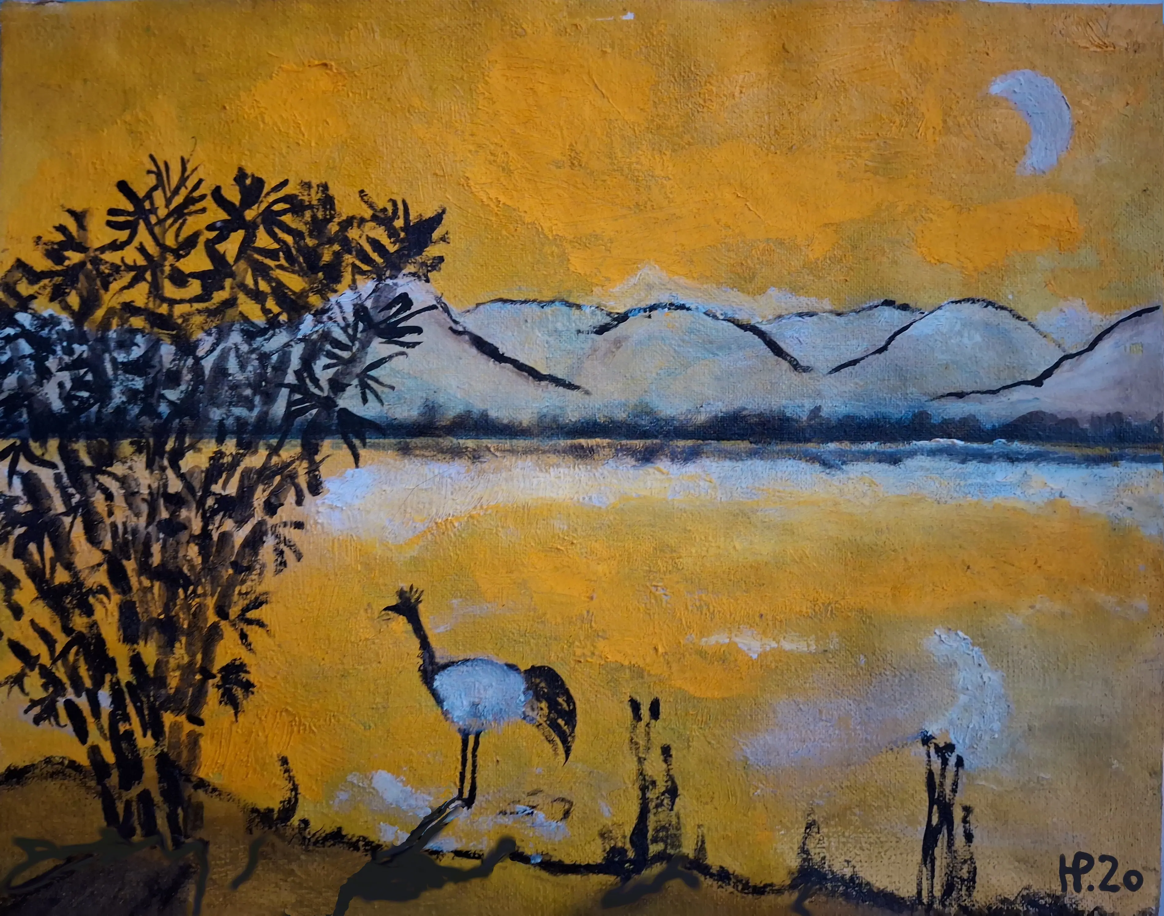 Ögemälde – Landschaften