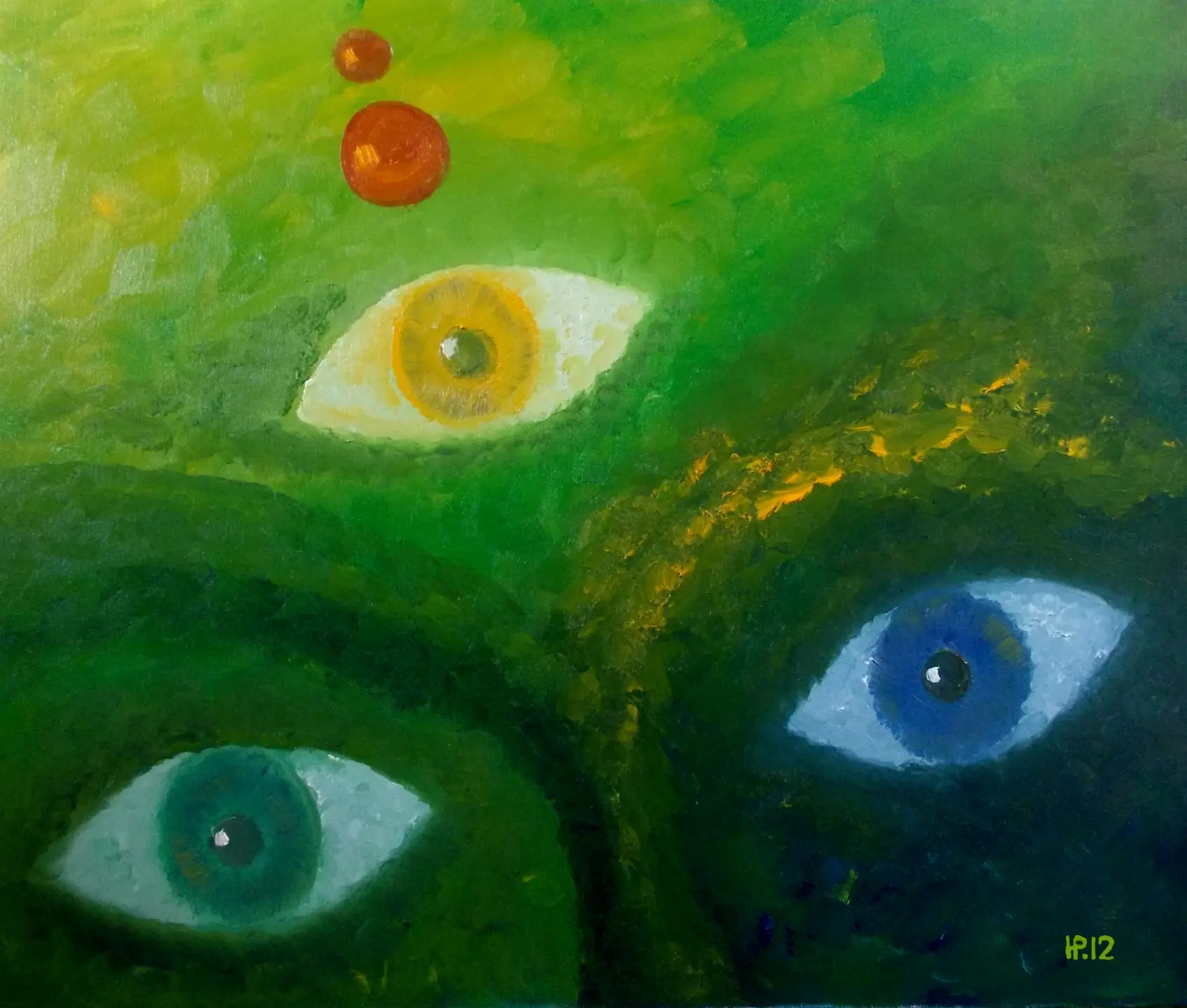 Ögemälde – Landschaften