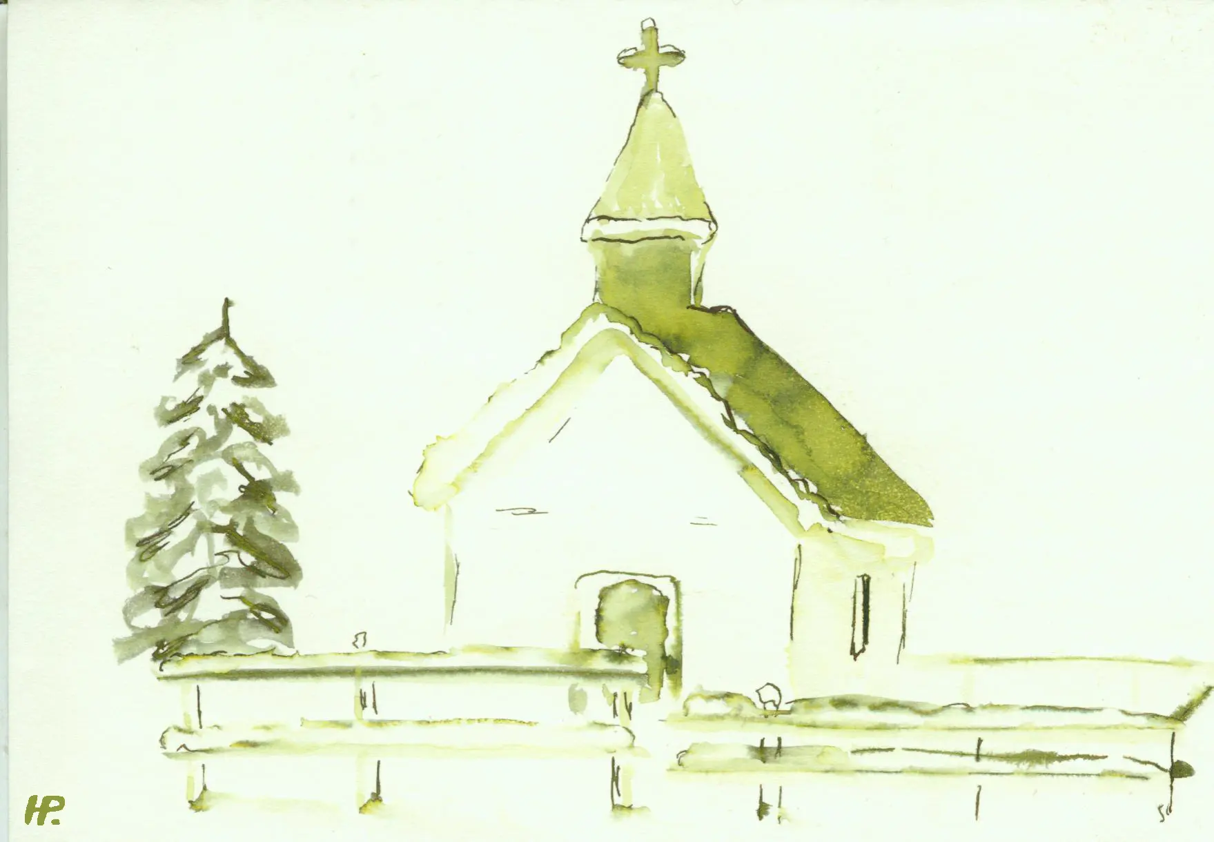 Ögemälde – Landschaften