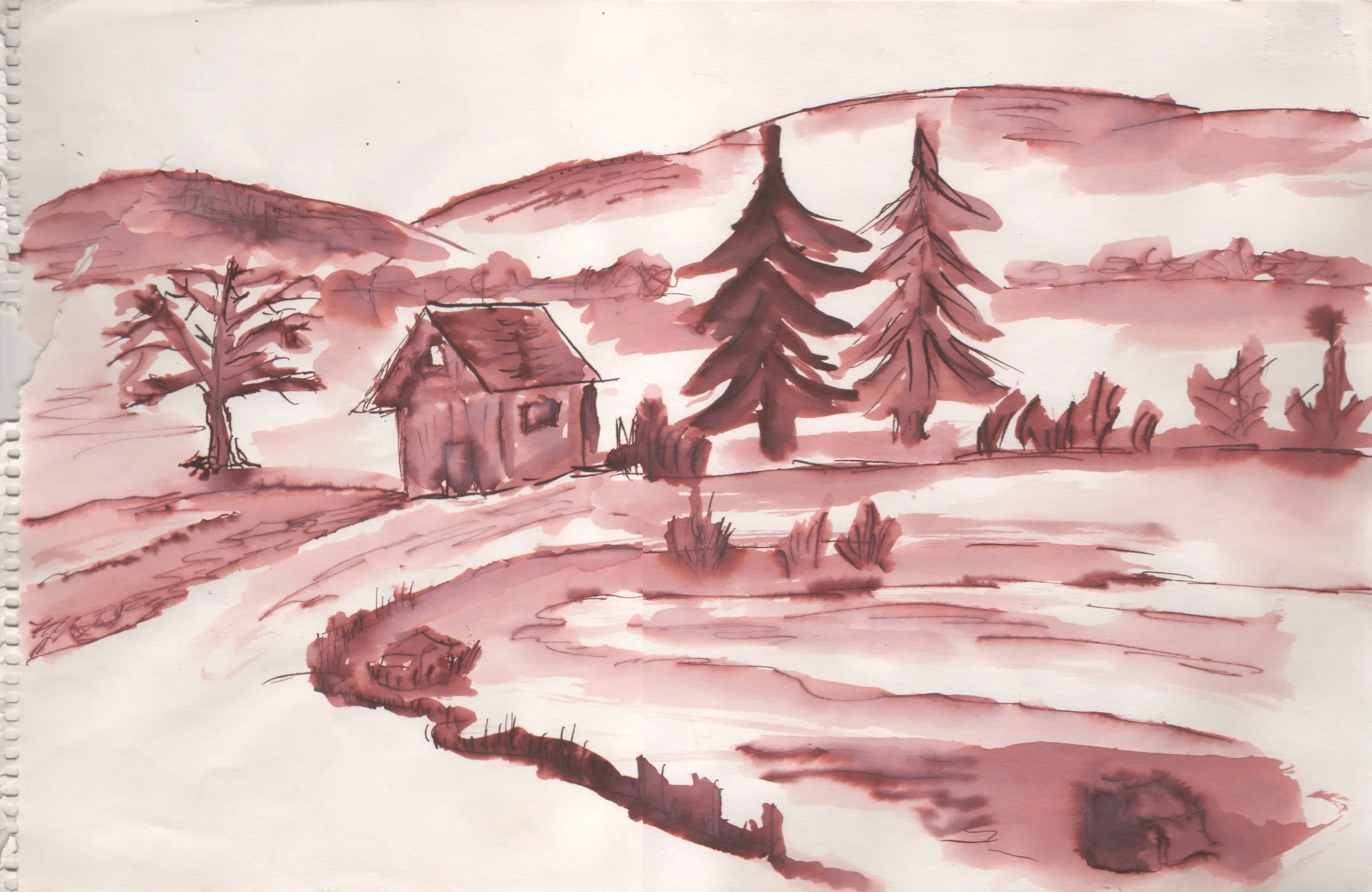 Ögemälde – Landschaften