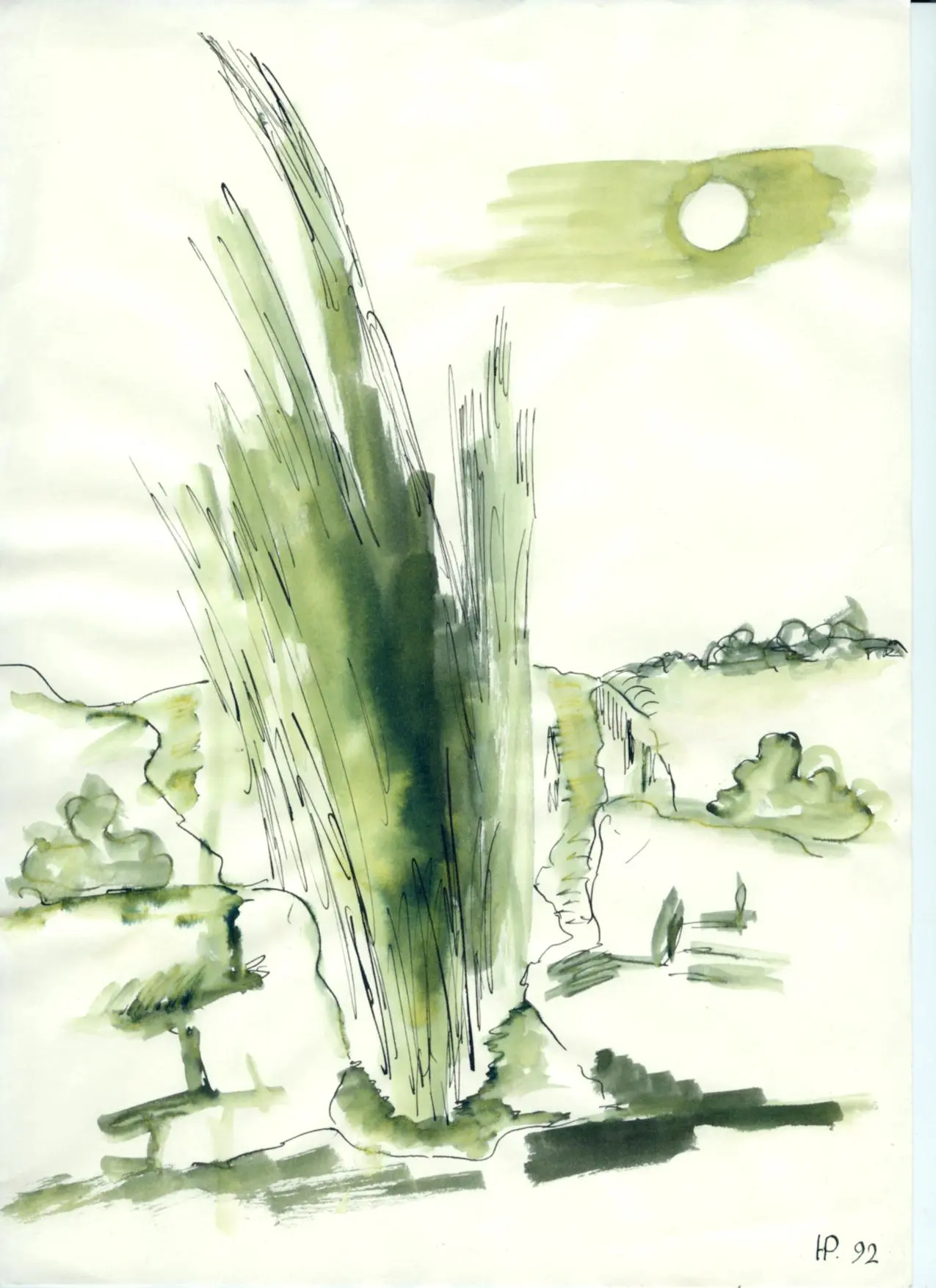 Ögemälde – Landschaften